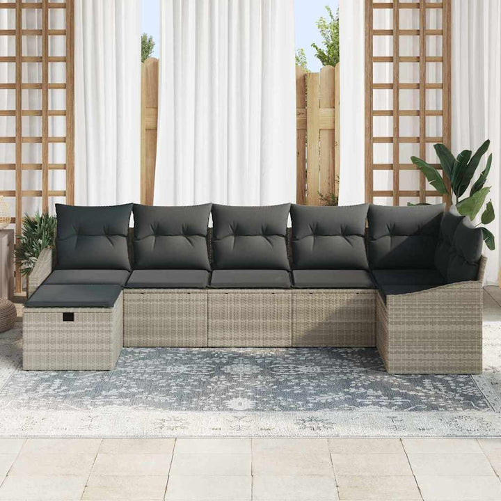 Sofa Sæt 8 stk. polyrattan