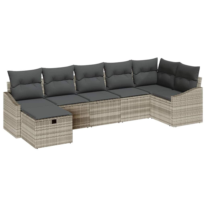 Sofa Sæt 8 stk. polyrattan