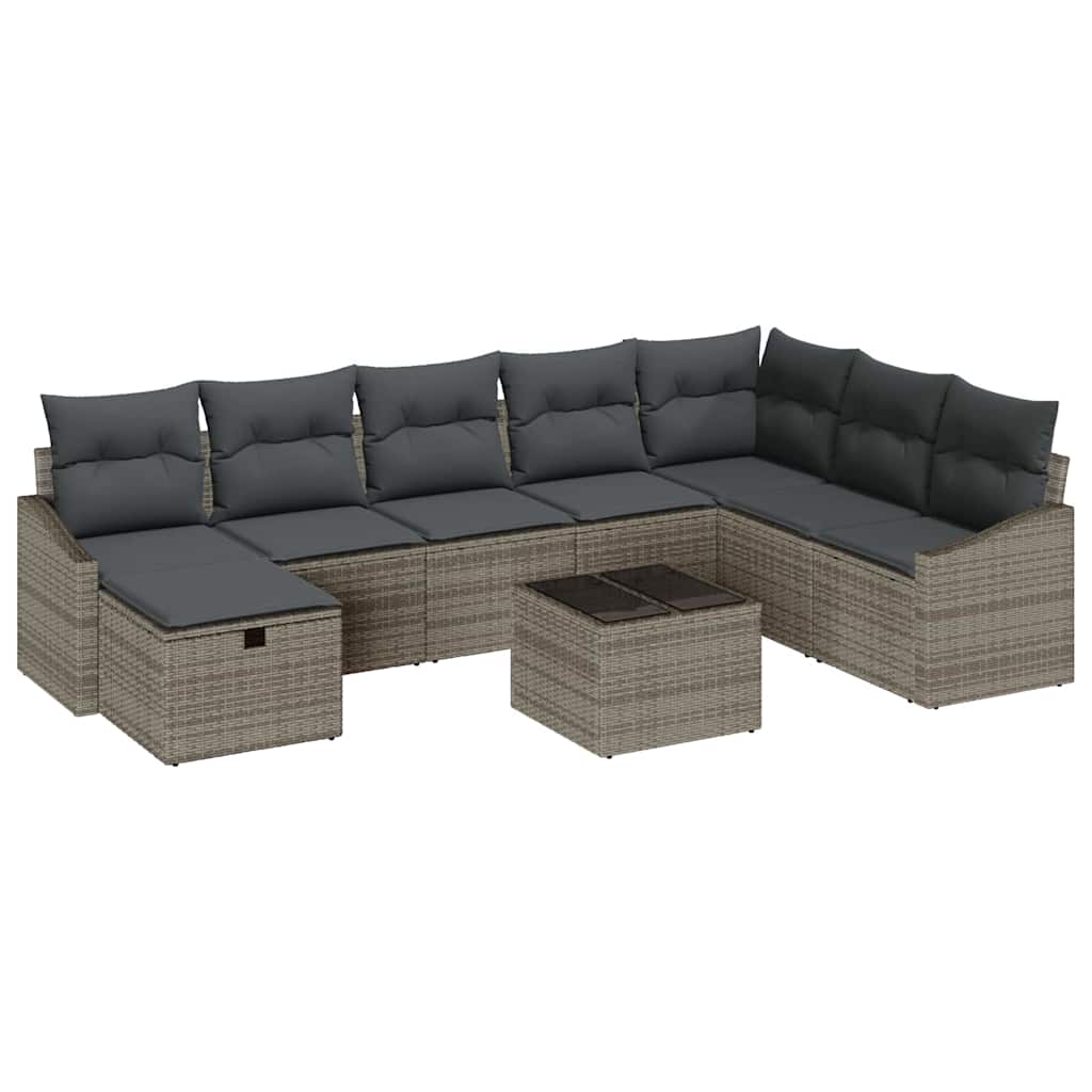 Sofa Sæt 8 stk. polyrattan