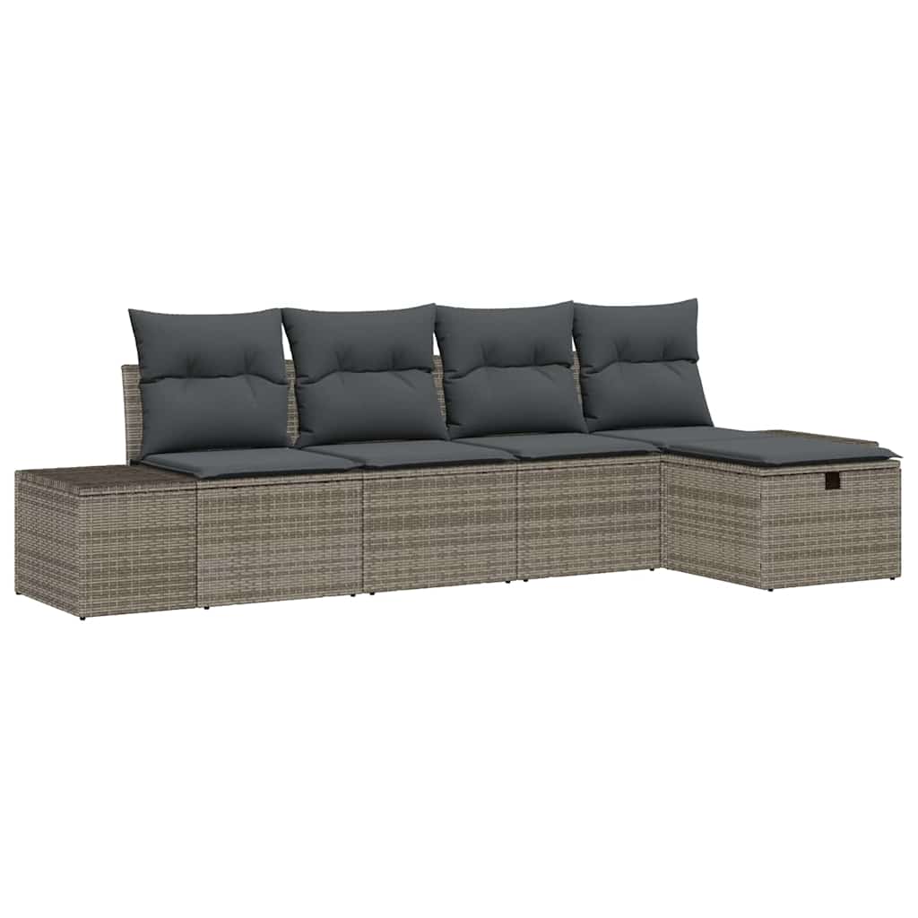 Sofa Sæt 5 stk. polyrattan