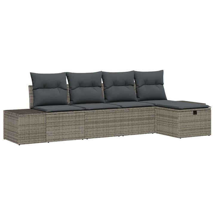 Sofa Sæt 5 stk. polyrattan