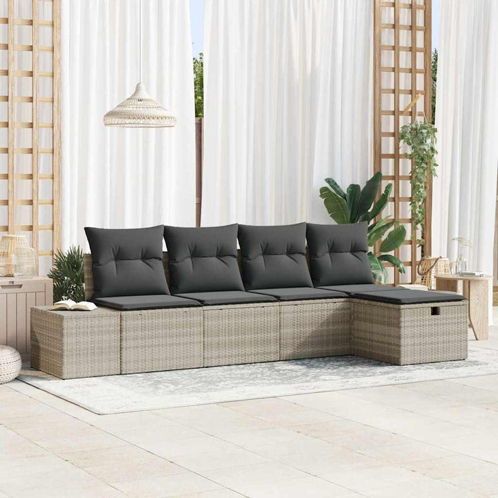 Sofa Sæt 6 stk. polyrattan