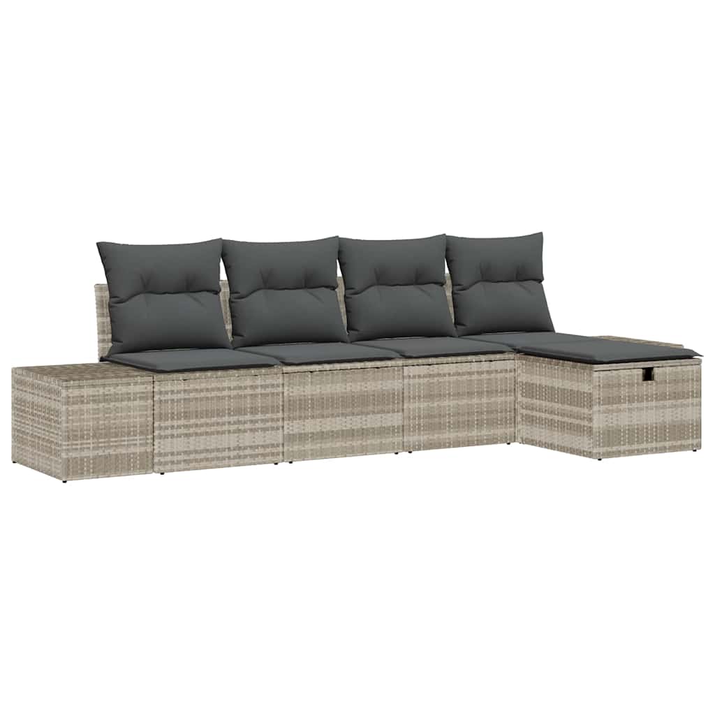 Sofa Sæt 6 stk. polyrattan