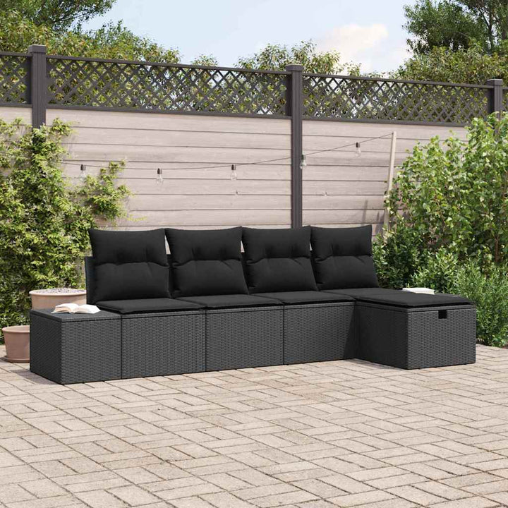 Sofa Sæt 6 stk. polyrattan
