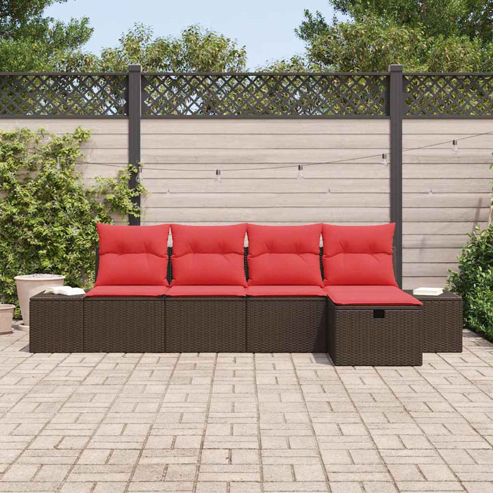 Sofa Sæt 4 stk. polyrattan