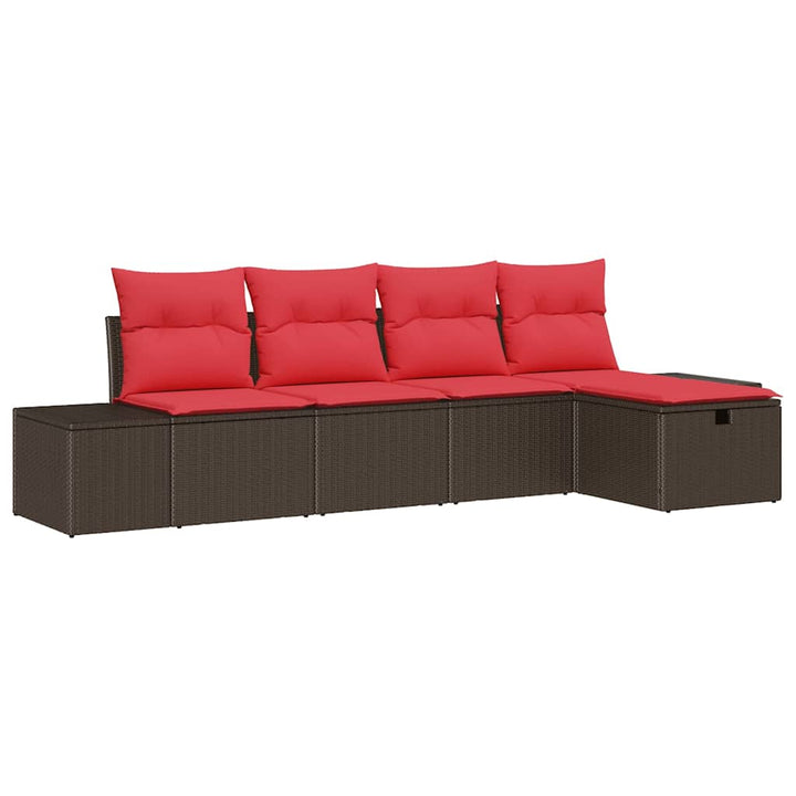Sofa Sæt 4 stk. polyrattan