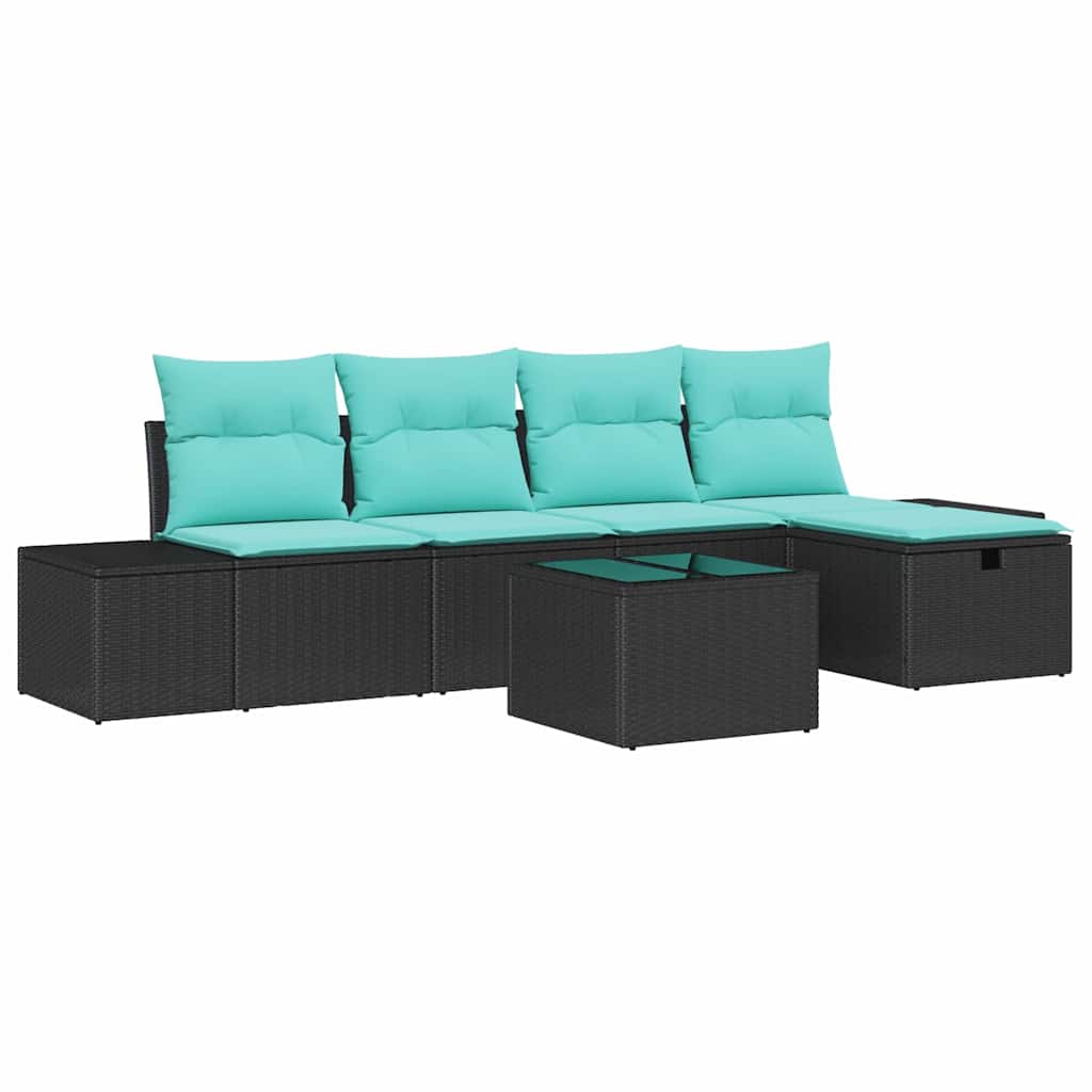 Sofa Sæt 5 stk. polyrattan