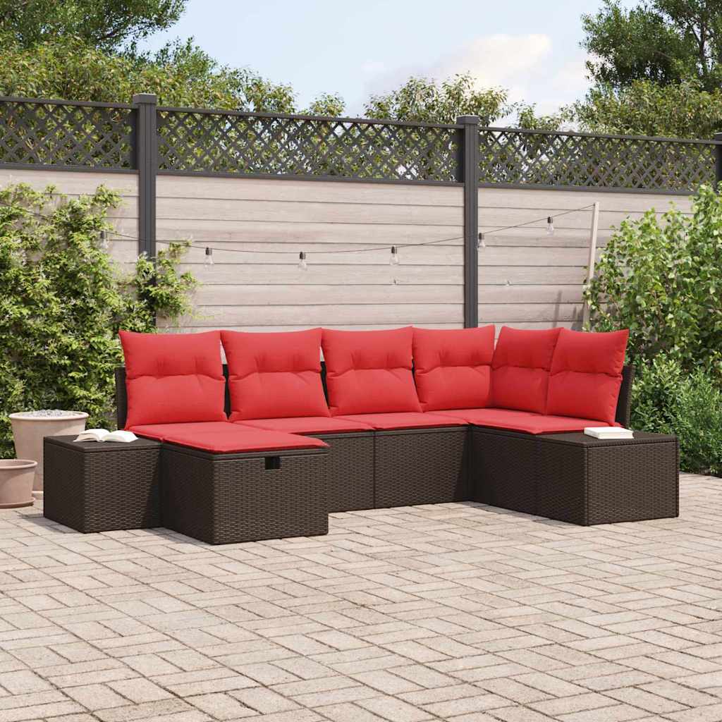 Sofa Sæt 4 stk. polyrattan