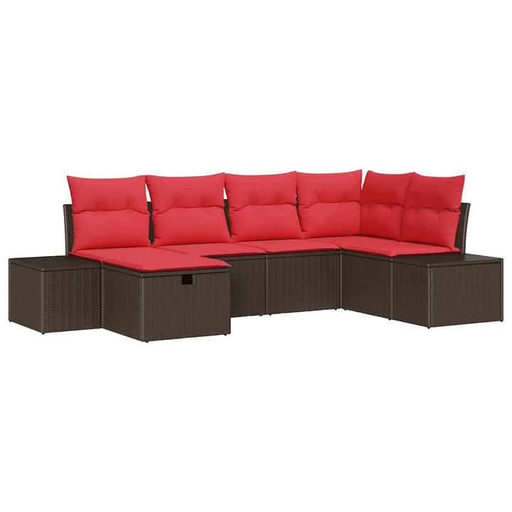 Sofa Sæt 4 stk. polyrattan