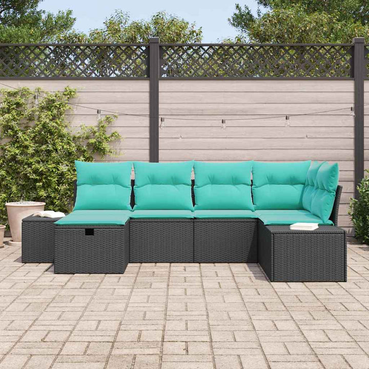 Sofa Sæt 7 stk. polyrattan
