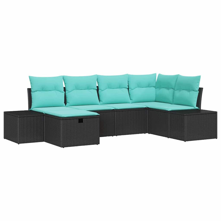 Sofa Sæt 7 stk. polyrattan