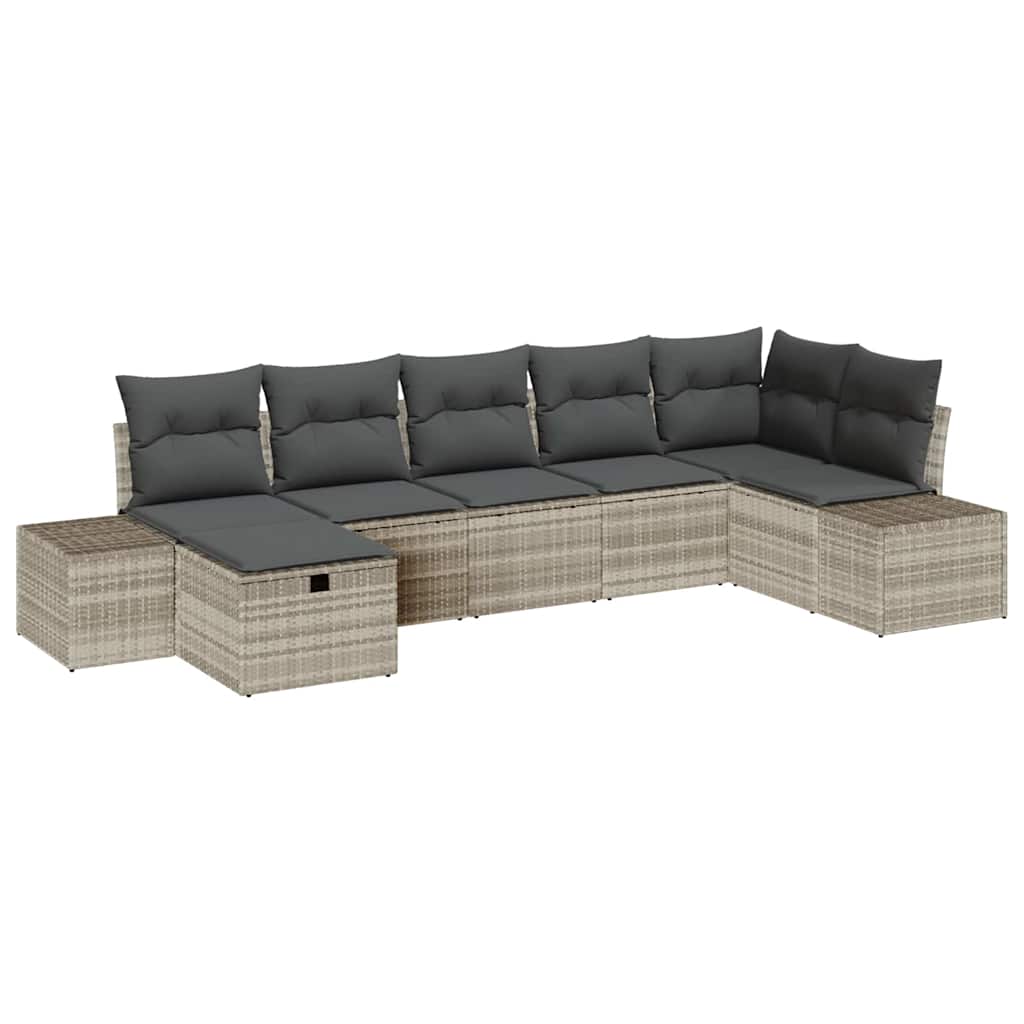 Sofa Sæt 8 stk. polyrattan