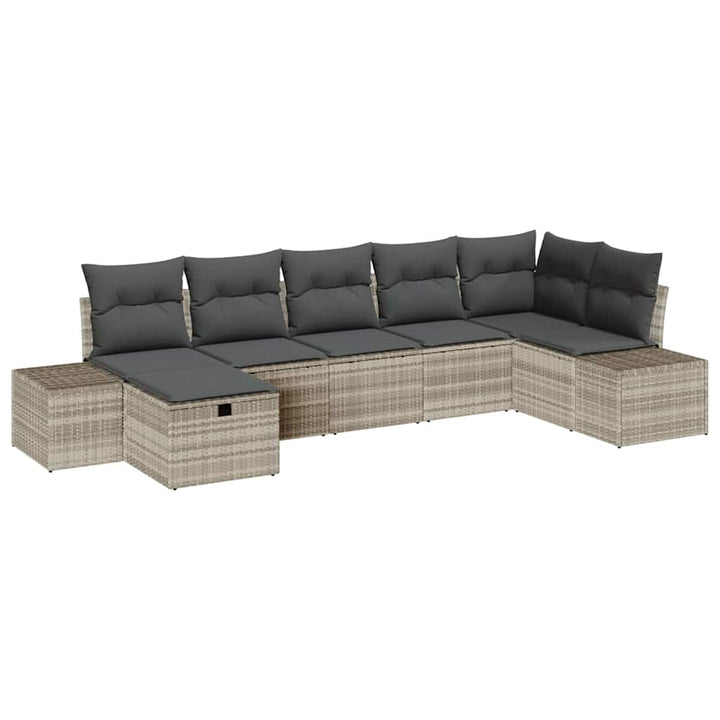 Sofa Sæt 8 stk. polyrattan