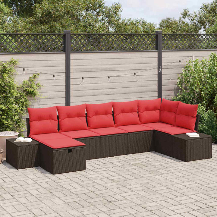 Sofa Sæt 4 stk. polyrattan