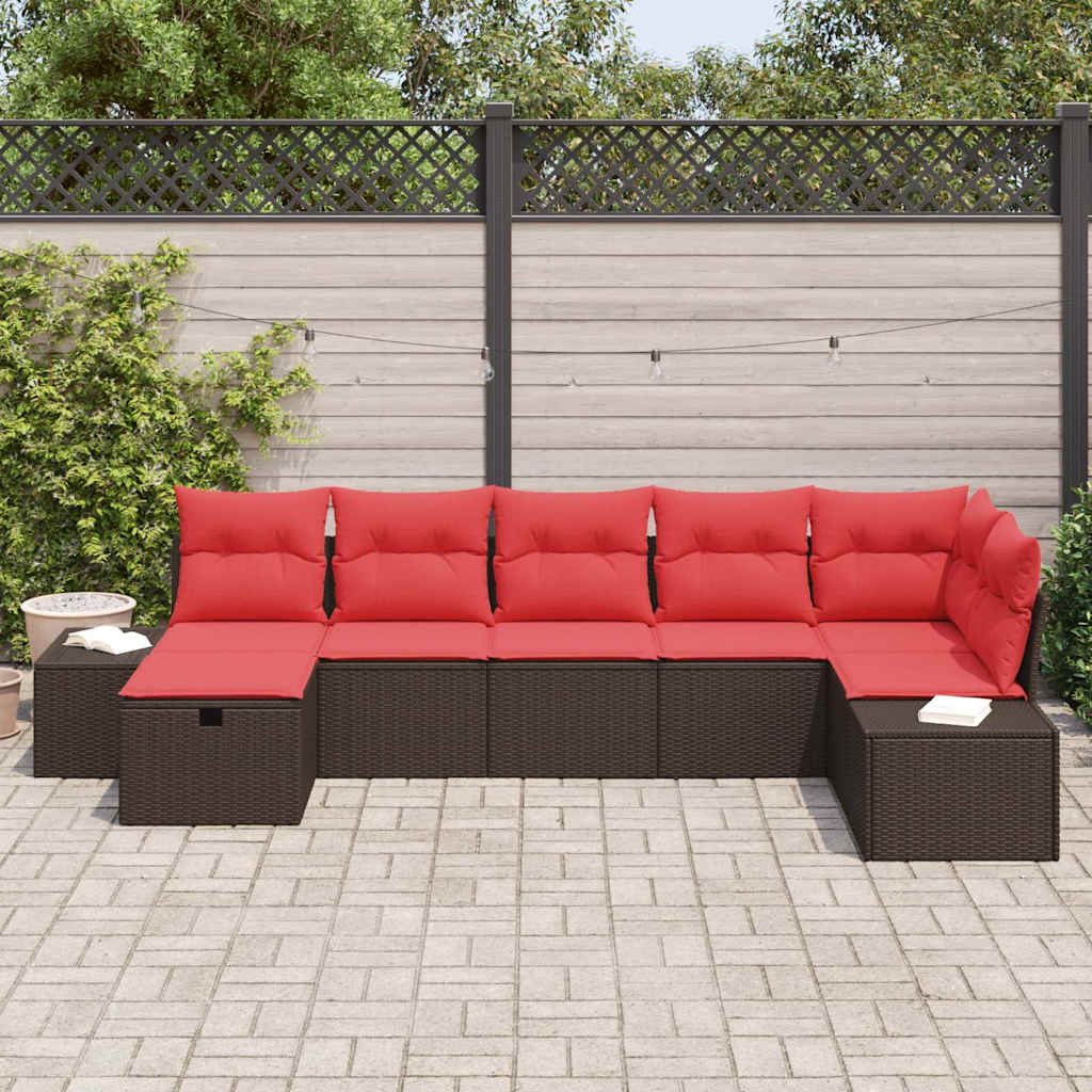 Sofa Sæt 4 stk. polyrattan