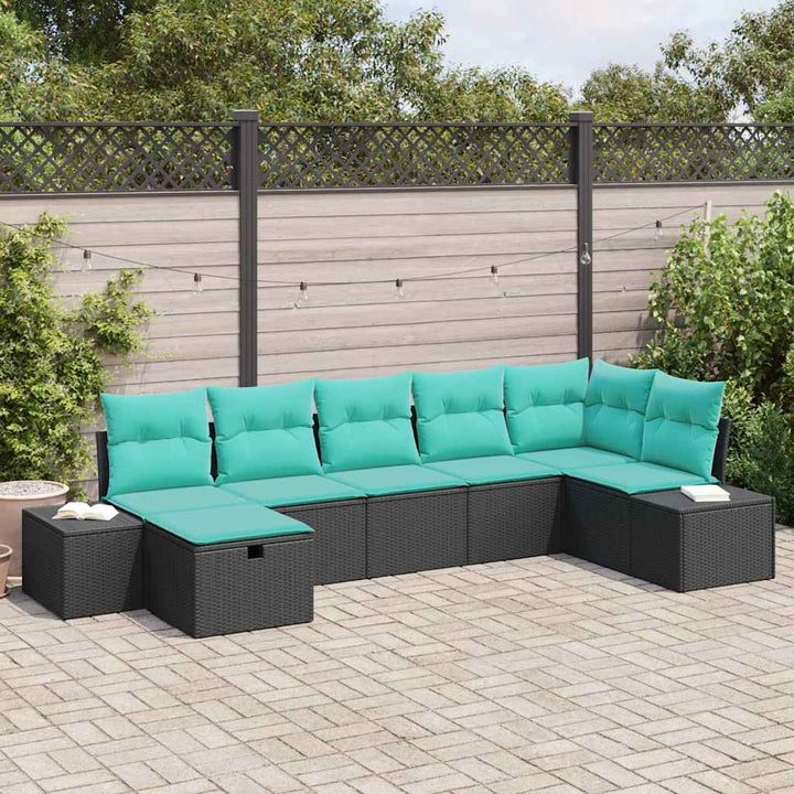 Sofa Sæt 5 stk. polyrattan