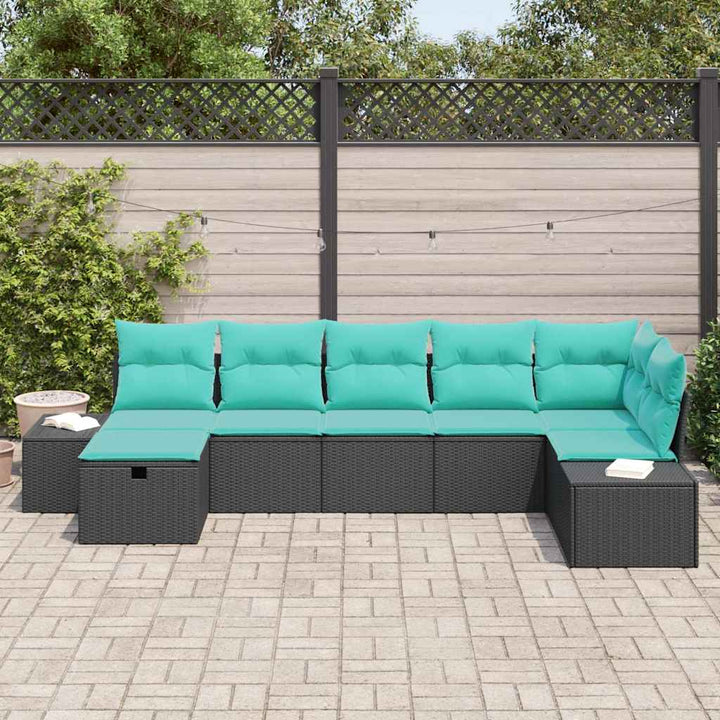 Sofa Sæt 5 stk. polyrattan