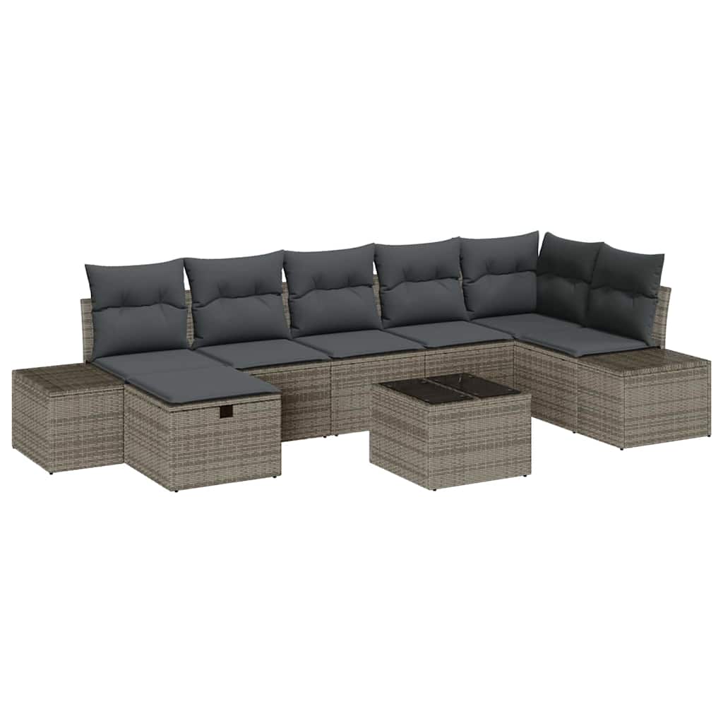 Sofa Sæt 7 stk. polyrattan