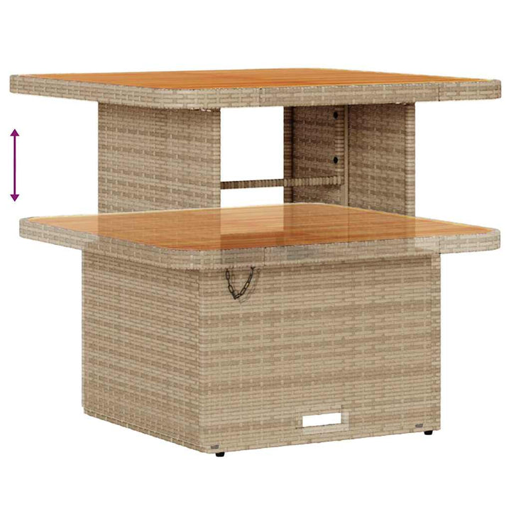 Havesofa Sæt 9 stk. 8-Antal sæder Beige og creme