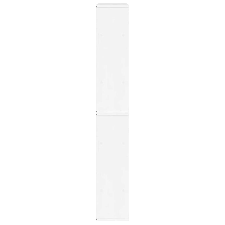 sidekabinetter 4 stk ODDA 40x24x79 cm massivt fyrretræ hvid