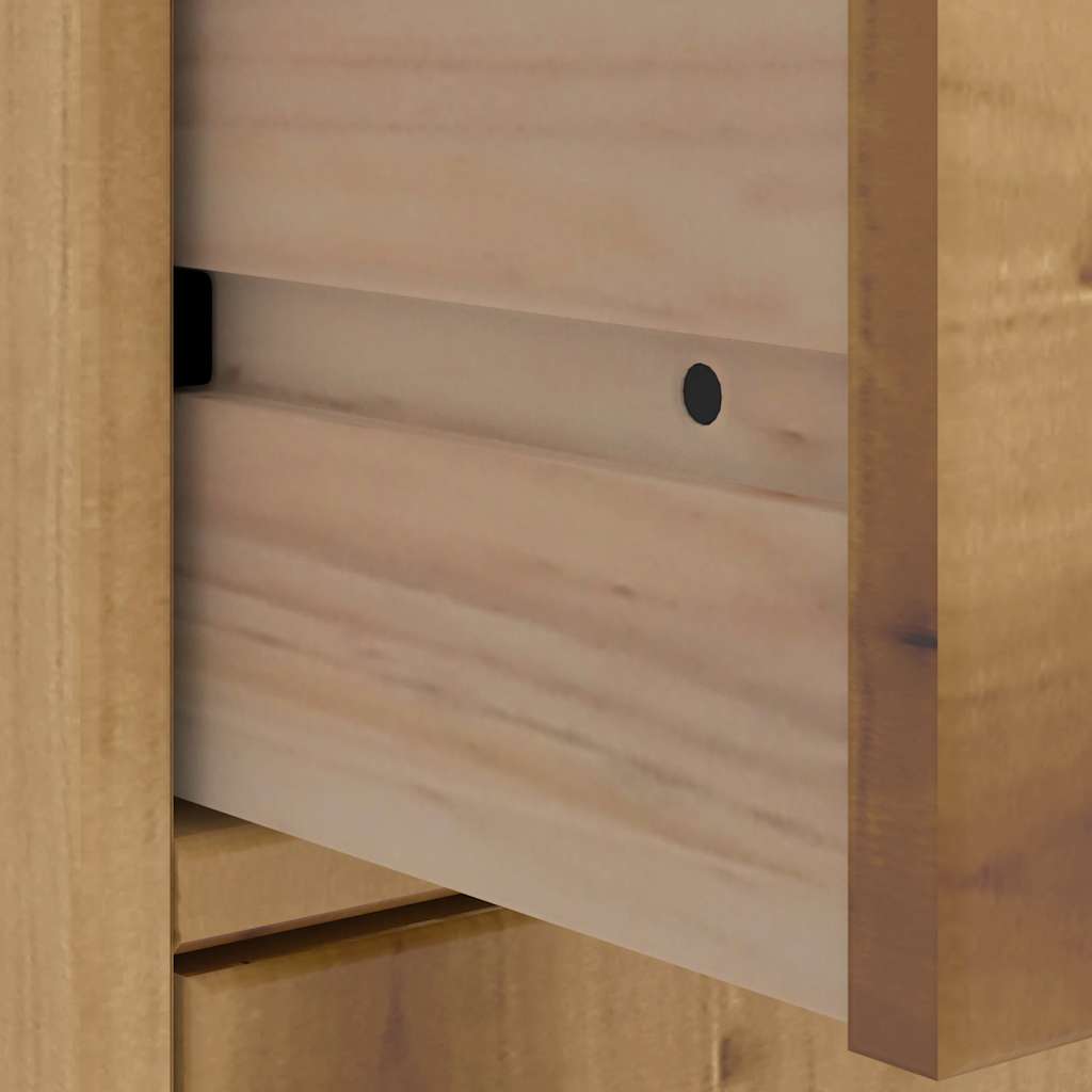 sidekabinetter 4 stk ODDA 40x24x79 cm massivt fyrretræ