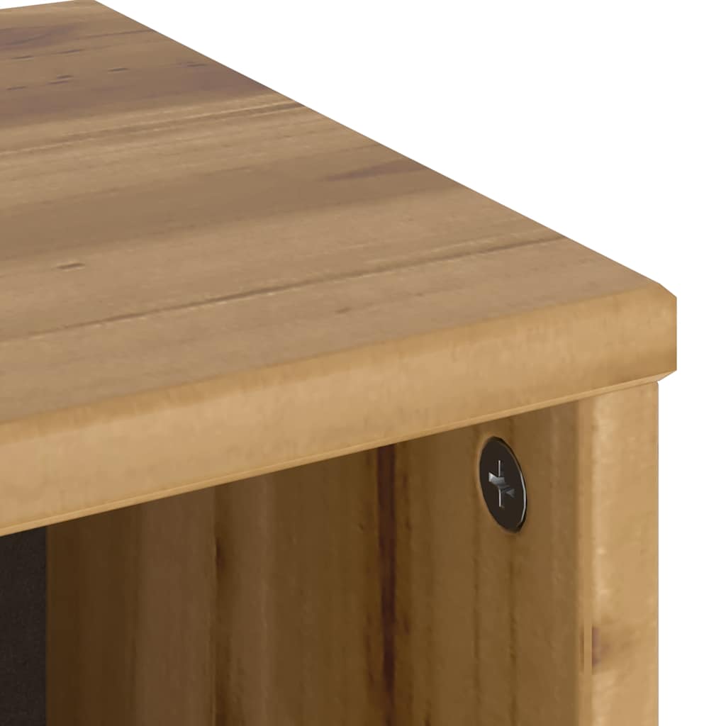 sidekabinetter 5 stk ODDA 40x24x79 cm massivt fyrretræ