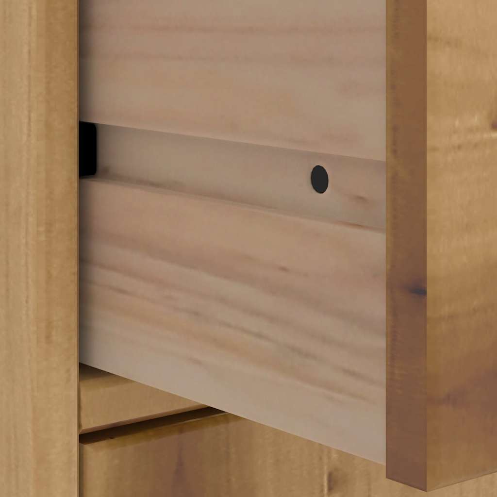 sidekabinetter 5 stk ODDA 40x24x79 cm massivt fyrretræ