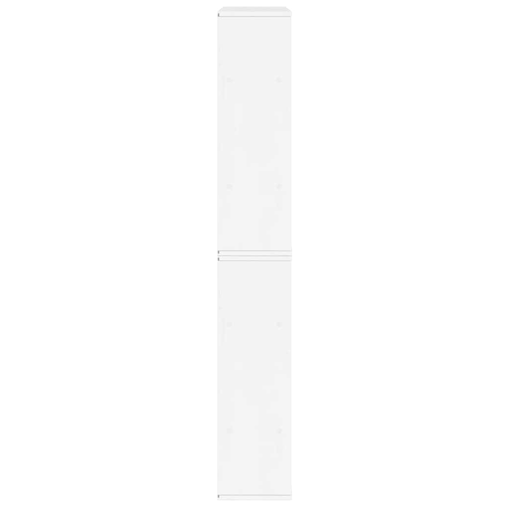 sidekabinetter 5 stk ODDA 40x24x79 cm massivt fyrretræ hvid