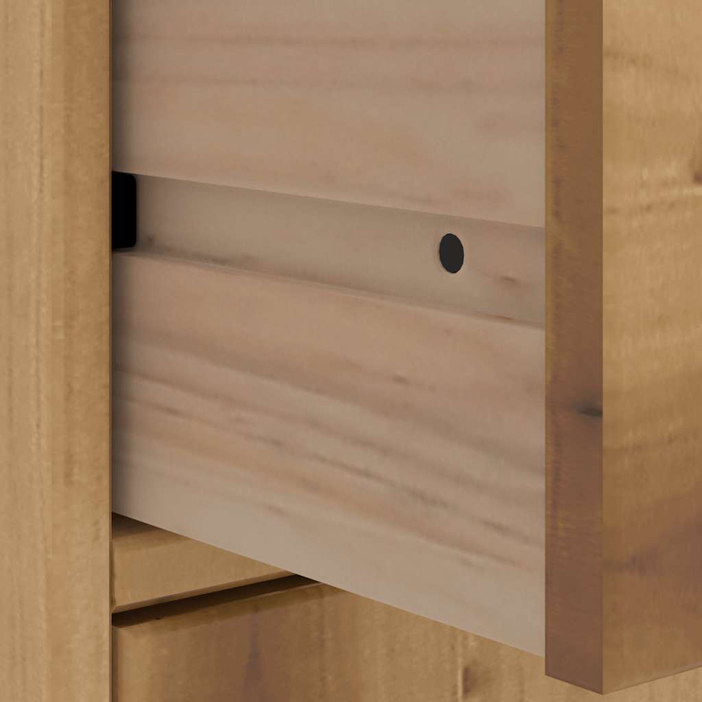 sidekabinetter 5 stk ODDA 40x24x79 cm massivt fyrretræ