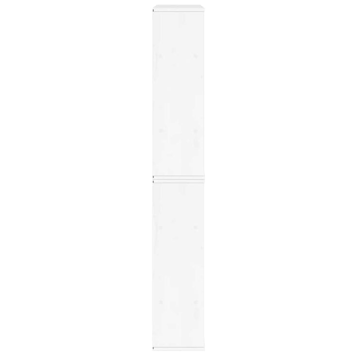 sidekabinetter 5 stk ODDA 40x24x79 cm massivt fyrretræ hvid