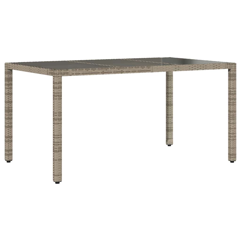 Have Spisebordssæt 7 stk. Grå polyrattan
