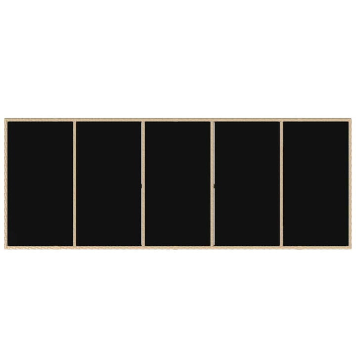 Have Spisebordssæt 9 stk. Beige polyrattan