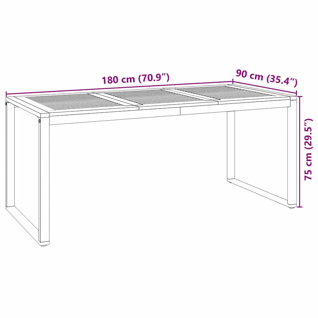 Have Spisebordssæt 7 pcs Sort og Brunt polyrattan