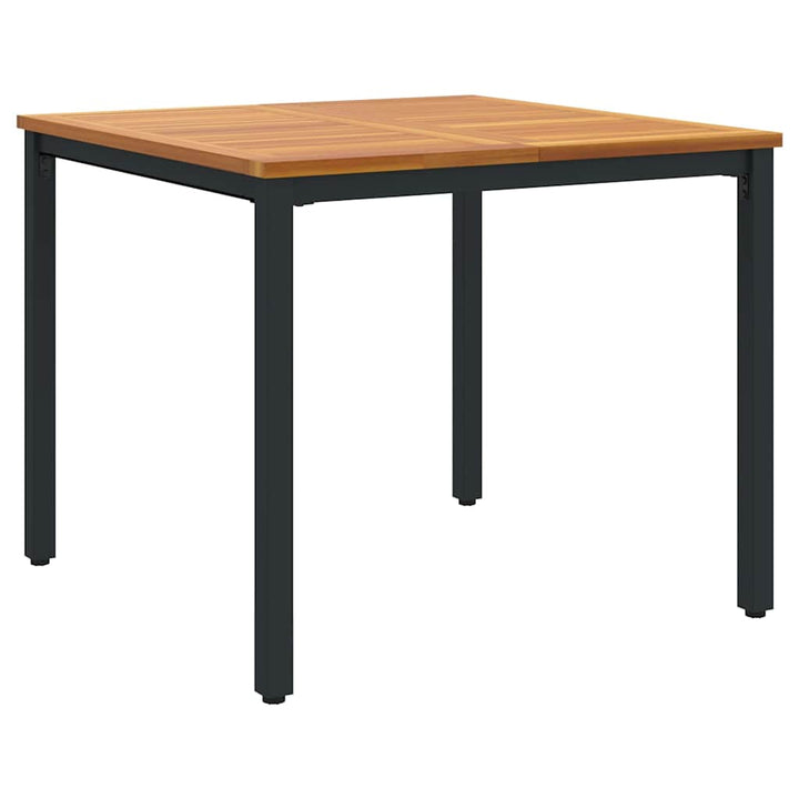 Have Spisebordssæt 5 pcs Sort og Brunt polyrattan