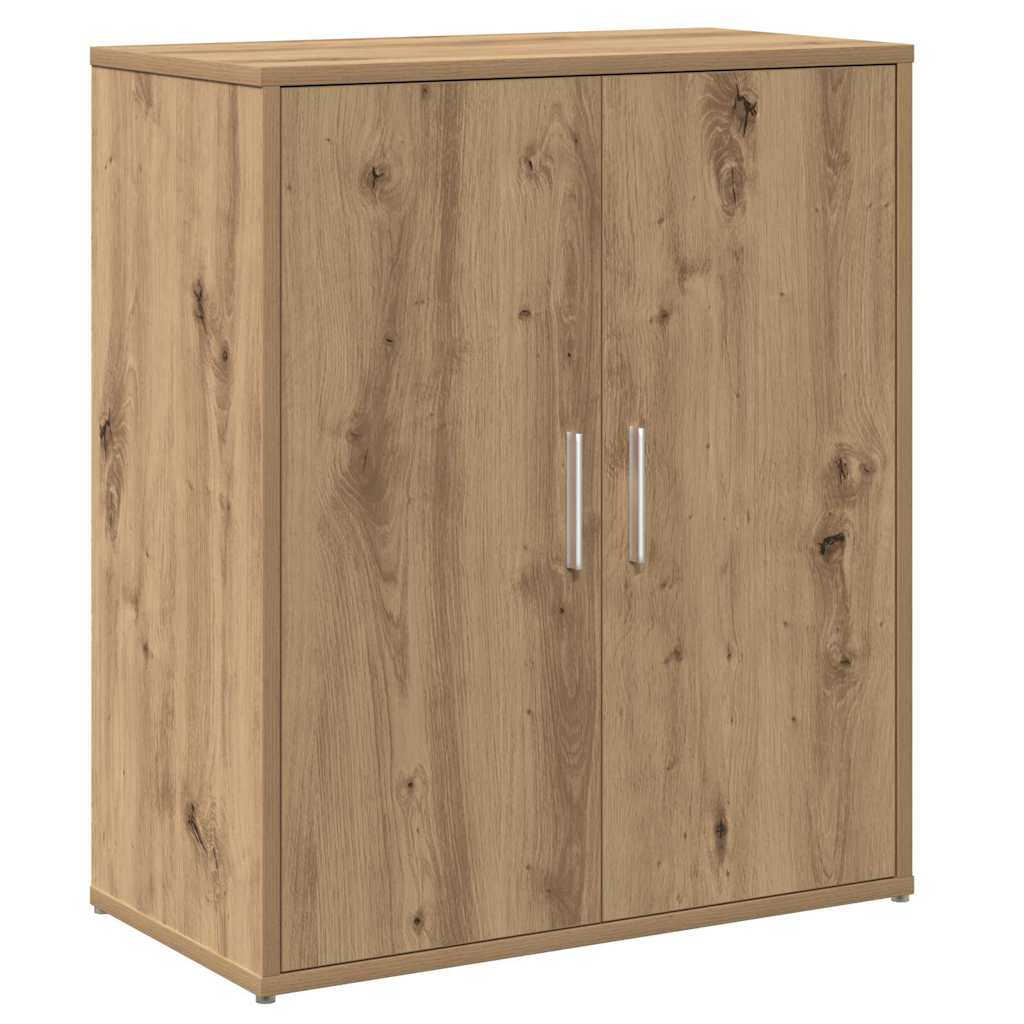 Sideboard 2 pcs Artisan Egetræ 60 x 31 x 70 cm Konstrueret træ