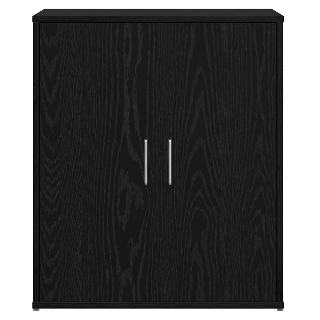 Sideboard 2 pcs Sort eg 60 x 31 x 70 cm Konstrueret træ