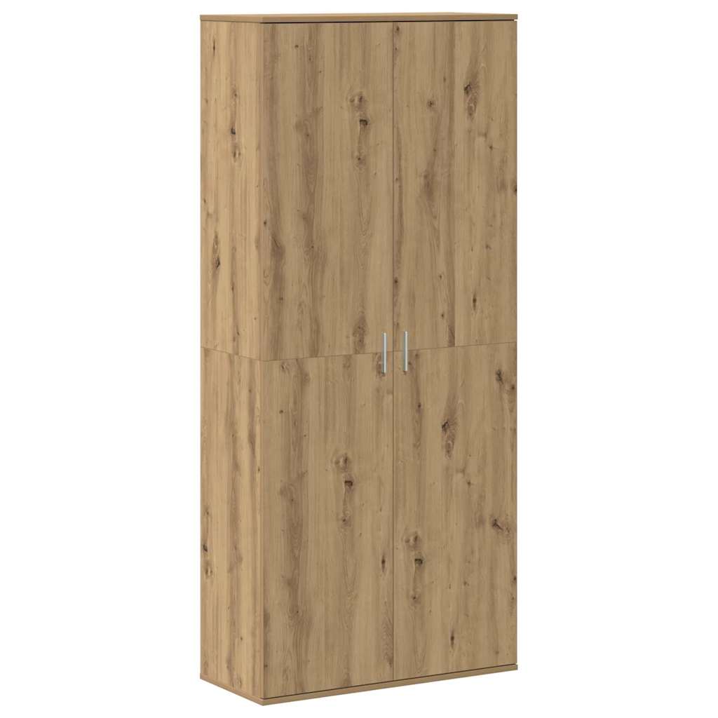 Højskab 80 x 35 x 180 cm Konstrueret træ artisan eg