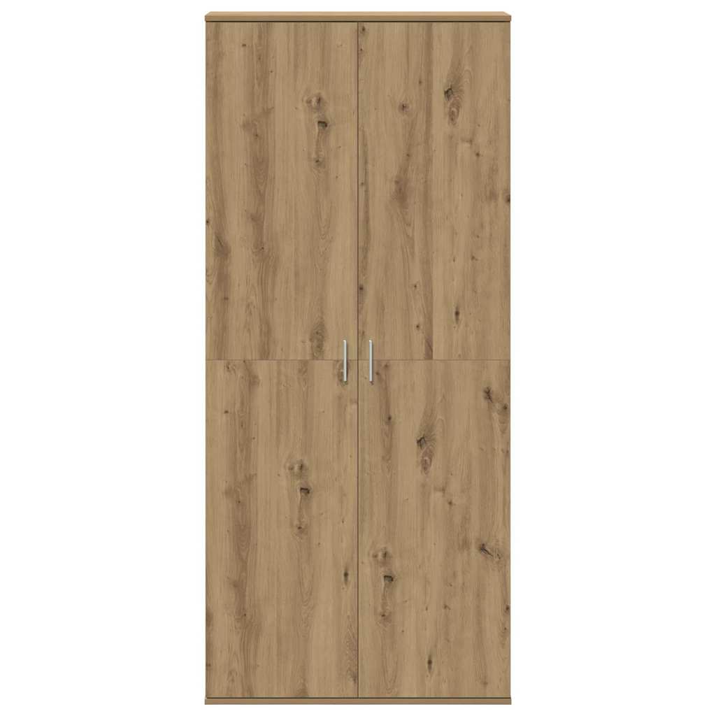 Højskab 80 x 35 x 180 cm Konstrueret træ artisan eg