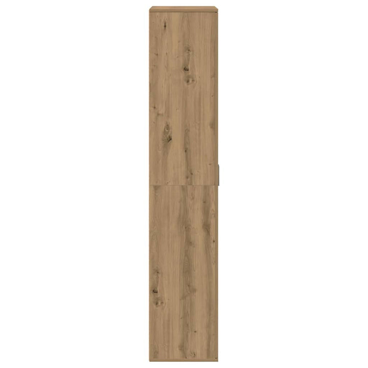 Højskab 80 x 35 x 180 cm Konstrueret træ artisan eg