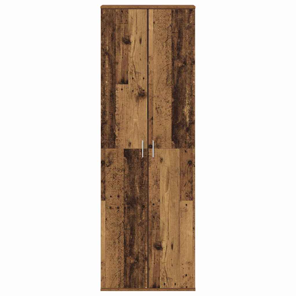 Highboard 60 x 35 x 180 cm Konstrueret træ Gammelt træ