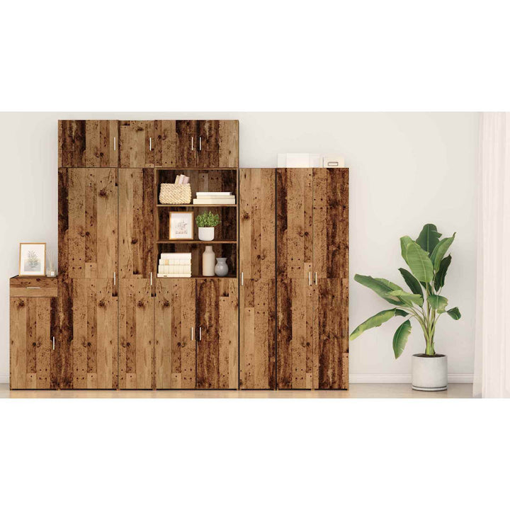 Highboard Gammelt træ 30 x 42,5 x 185 cm