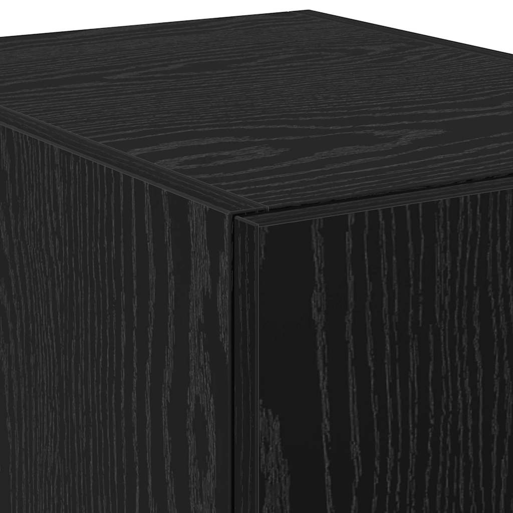 Highboard 2 pcs Sort eg 30 x 42,5 x 185 cm