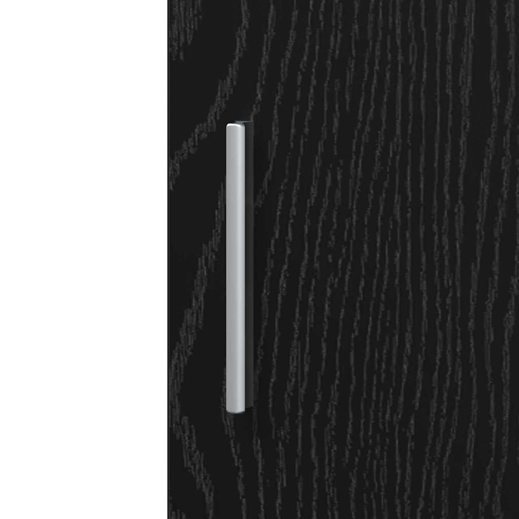 Highboard 2 pcs Sort eg 30 x 42,5 x 185 cm