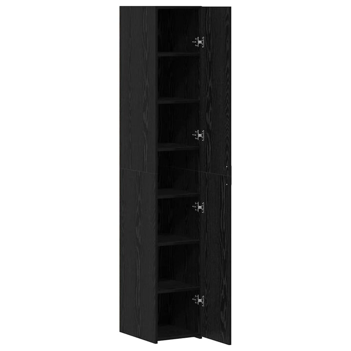 Highboard 2 pcs Sort eg 30 x 42,5 x 185 cm