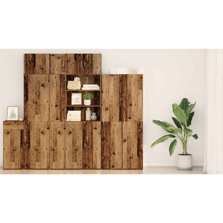 Highboard Gammelt træ 40 x 42,5 x 185 cm