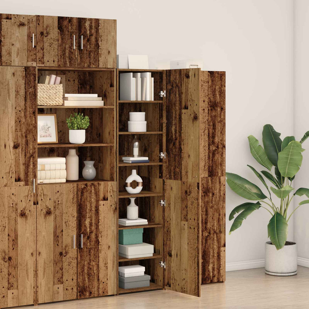 Highboard Gammelt træ 45 x 42,5 x 185 cm