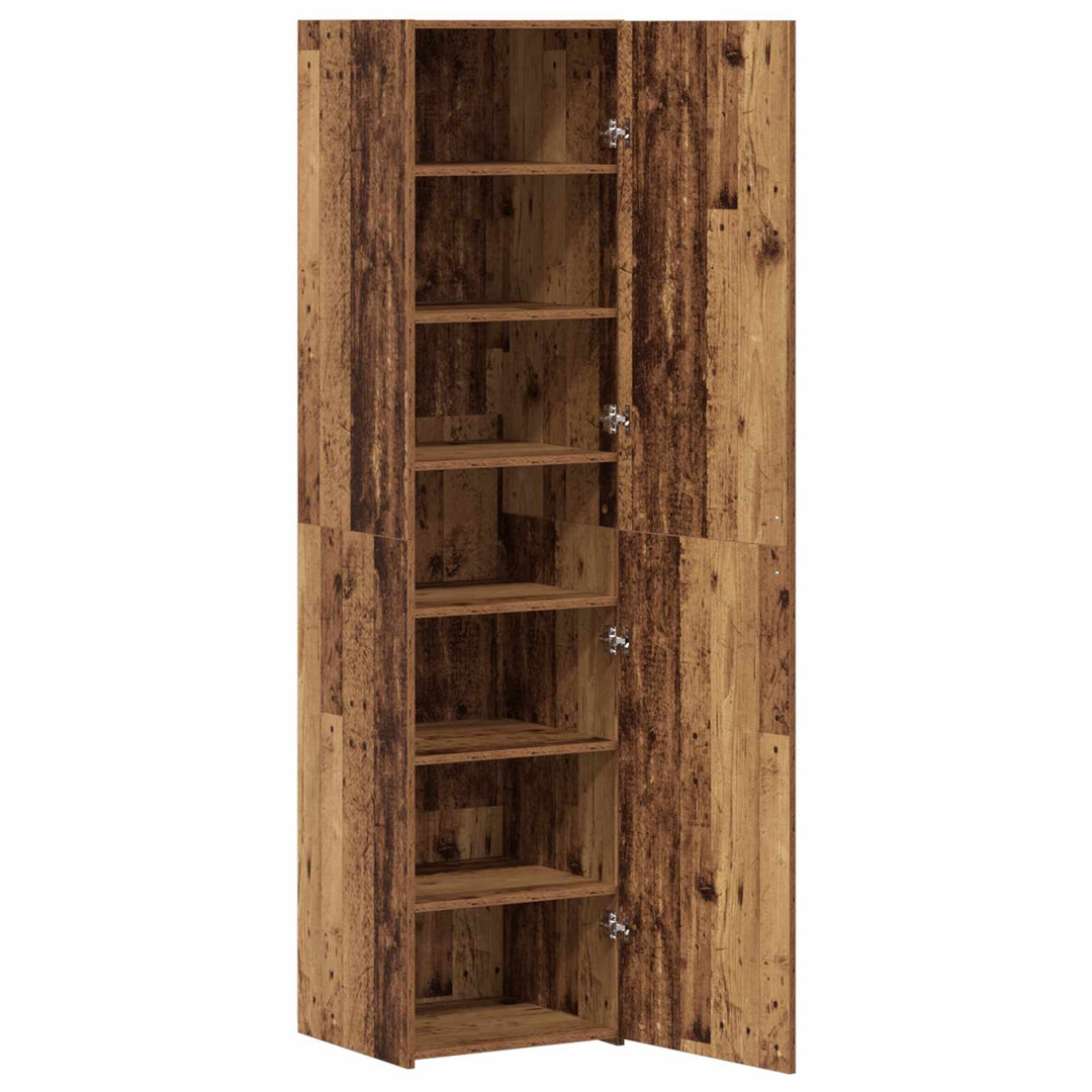 Highboard Gammelt træ 45 x 42,5 x 185 cm
