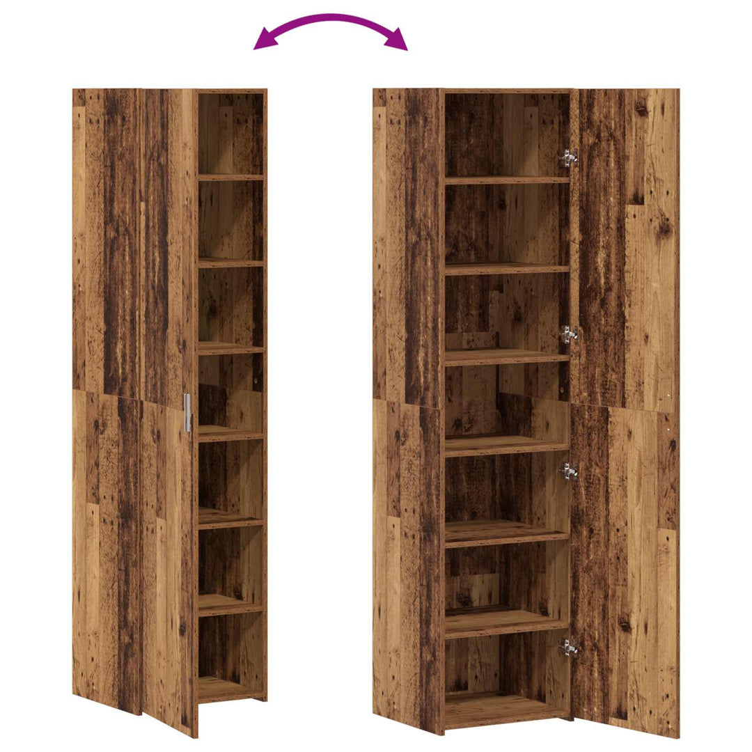 Highboard Gammelt træ 45 x 42,5 x 185 cm