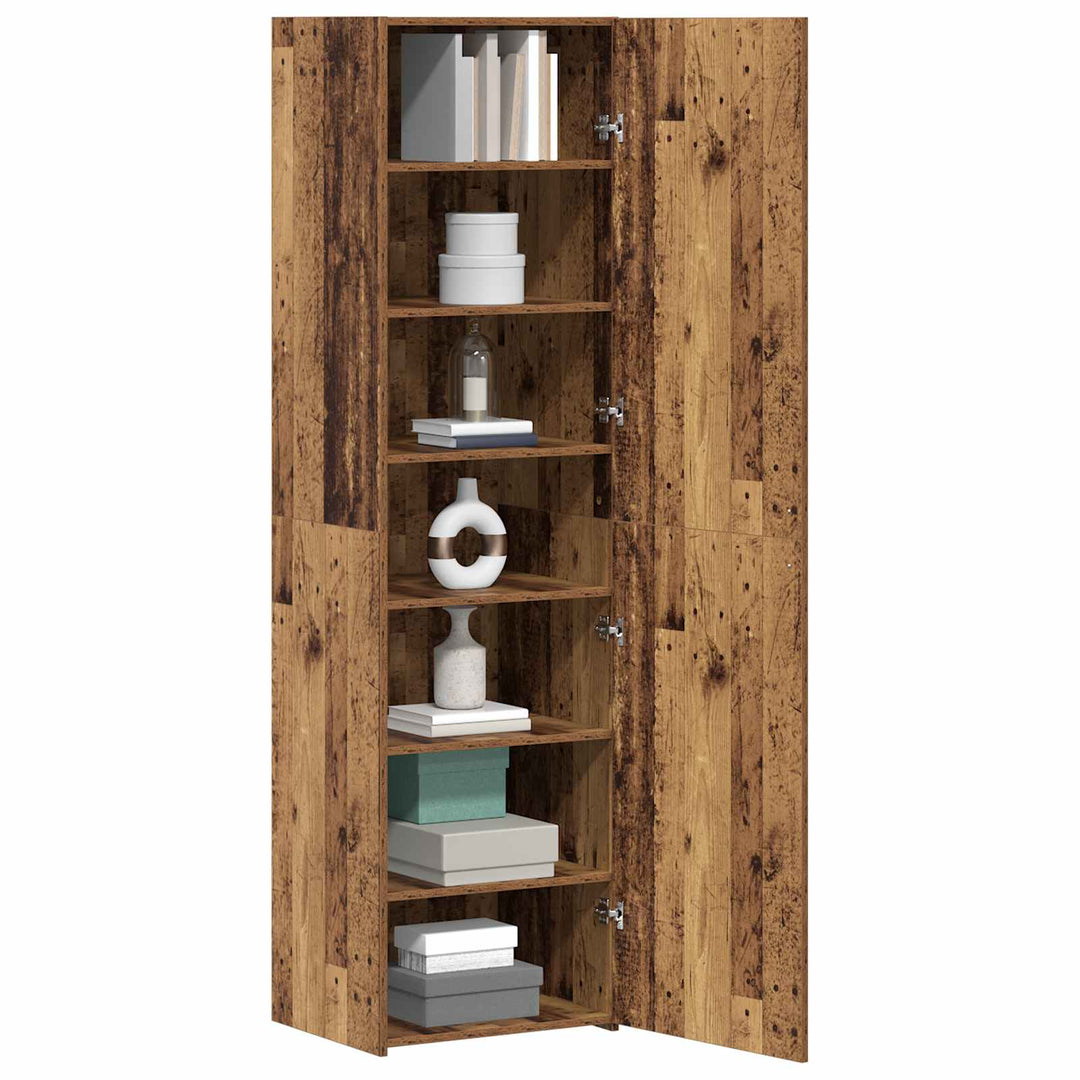 Highboard Gammelt træ 50 x 42,5 x 185 cm
