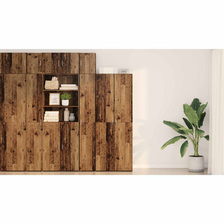 Highboard Gammelt træ 70 x 42,5 x 185 cm
